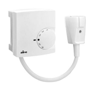 alre RTBSB Aufputz mit Netzsteckersockel in weißer Ausführung.